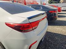 Лип-спойлер для Kia Rio IV 2016-2020 M4 Style v.2